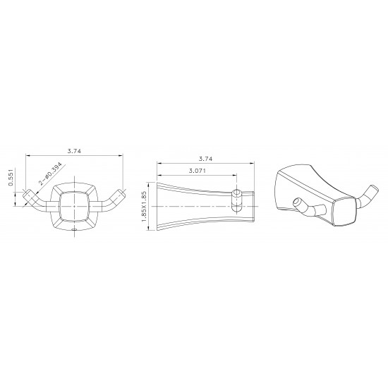 4.13-in. W Robe Hook_AI-34595