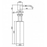 2.13-in. W Kitchen Sink Soap Dispenser_AI-34888