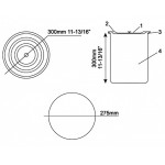 10.827-in. W Kitchen Waste Container_AI-34892