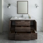 Fresca Formosa 54" Floor Standing Modern Bathroom Vanity w/ Mirror