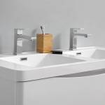 Tuscany 48 White Free Standing Double Sink Bathroom Vanity w/ Medicine Cabinet