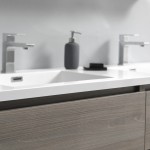60 Gray Wood Free Standing Dbl Sink Bathroom Vanity, Medicine Cabinet, FVN93