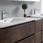 84 Rosewood Free Standing Double Sink Modern Bathroom Vanity w/ Medicine Cabinet