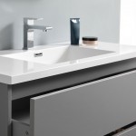 Fresca Lazzaro 42" Gray Free Standing Modern Bathroom Vanity w/ Medicine Cabinet