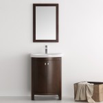 Fresca Greenwich 24" Antique Coffee Traditional Bathroom Vanity