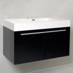 Fresca Vista 36" White Modern Bathroom Base Cabinet w/ Integrated Sink