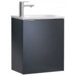 Fresca Valencia 20" Dark Slate Gray Wall Hung Modern Bathroom Vanity