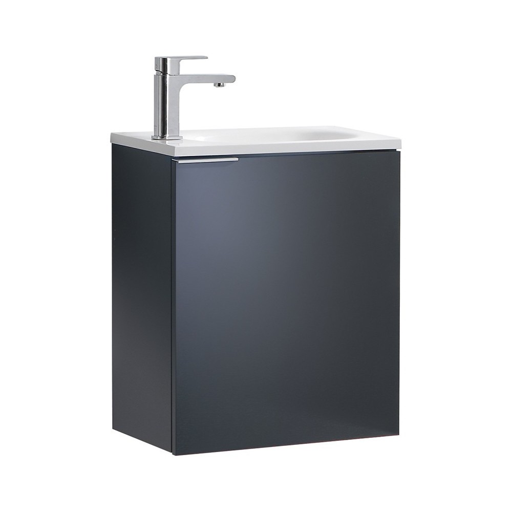 Fresca Valencia 20" Dark Slate Gray Wall Hung Modern Bathroom Vanity