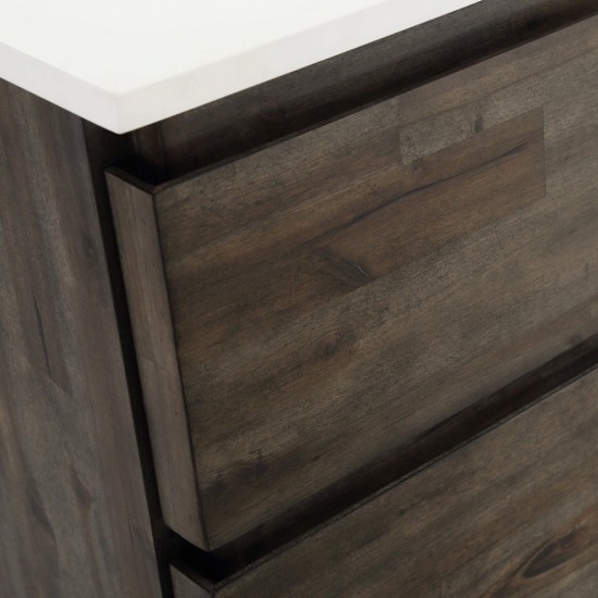 Fresca Formosa 48" Floor Standing Modern Bathroom Cabinet w/ Top & Sink