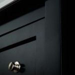Fresca Manchester 36" Black Traditional Bathroom Cabinet w/ Top & Sink