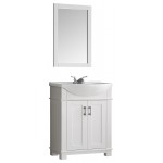 Fresca Hartford 30" White Traditional Bathroom Vanity