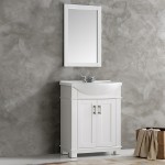 Fresca Hartford 30" White Traditional Bathroom Vanity