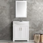 Fresca Hartford 30" White Traditional Bathroom Vanity