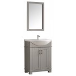 Fresca Hartford 30" Gray Traditional Bathroom Vanity