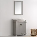 Fresca Hartford 30" Gray Traditional Bathroom Vanity