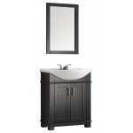 Fresca Hartford 30" Black Traditional Bathroom Vanity