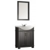 Fresca Hartford 30" Black Traditional Bathroom Vanity