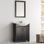 Fresca Hartford 30" Black Traditional Bathroom Vanity