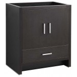 Fresca Imperia 30" Dark Gray Oak Free Standing Modern Bathroom Cabinet
