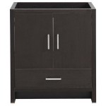 Fresca Imperia 30" Dark Gray Oak Free Standing Modern Bathroom Cabinet