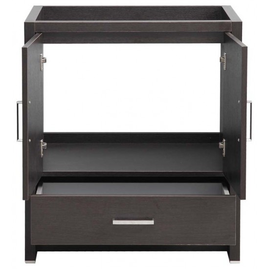 Fresca Imperia 30" Dark Gray Oak Free Standing Modern Bathroom Cabinet
