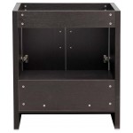 Fresca Imperia 30" Dark Gray Oak Free Standing Modern Bathroom Cabinet