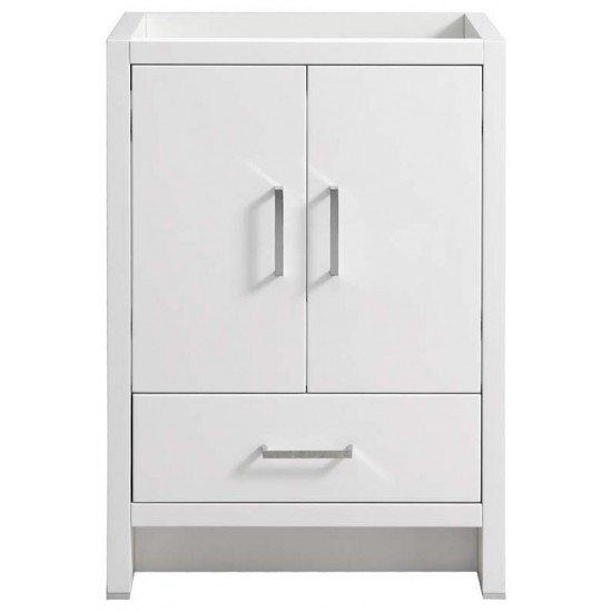 Fresca Imperia 24" Glossy White Free Standing Modern Bathroom Cabinet