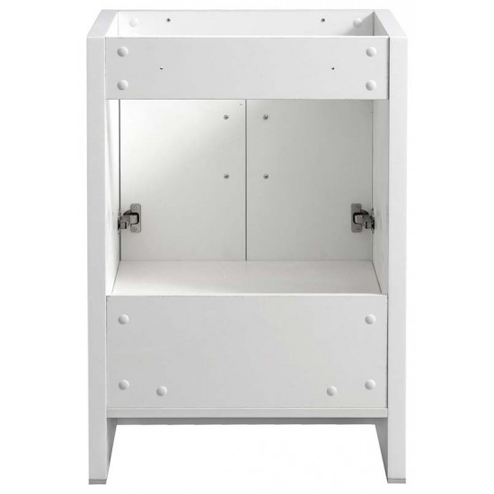 Fresca Imperia 24" Glossy White Free Standing Modern Bathroom Cabinet