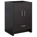 Fresca Imperia 24" Dark Gray Oak Free Standing Modern Bathroom Cabinet