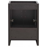 Fresca Imperia 24" Dark Gray Oak Free Standing Modern Bathroom Cabinet