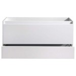 Fresca Catania 48" Glossy White Wall Hung Modern Bathroom Cabinet