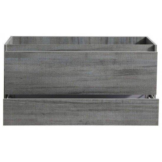 Fresca Catania 48" Ocean Gray Wall Hung Modern Bathroom Cabinet