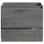 Fresca Catania 30" Ocean Gray Wall Hung Modern Bathroom Cabinet