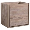 Fresca Catania 24" Rustic Natural Wood Wall Hung Modern Bathroom Cabinet