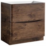 Fresca Tuscany 32" Rosewood Free Standing Modern Bathroom Cabinet