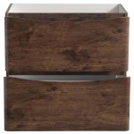 Fresca Tuscany 32" Rosewood Free Standing Modern Bathroom Cabinet