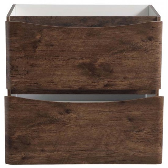 Fresca Tuscany 32" Rosewood Free Standing Modern Bathroom Cabinet