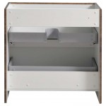 Fresca Tuscany 32" Rosewood Free Standing Modern Bathroom Cabinet