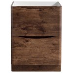 Fresca Tuscany 24" Rosewood Free Standing Modern Bathroom Cabinet