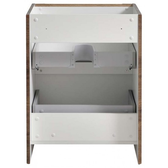 Fresca Tuscany 24" Rosewood Free Standing Modern Bathroom Cabinet