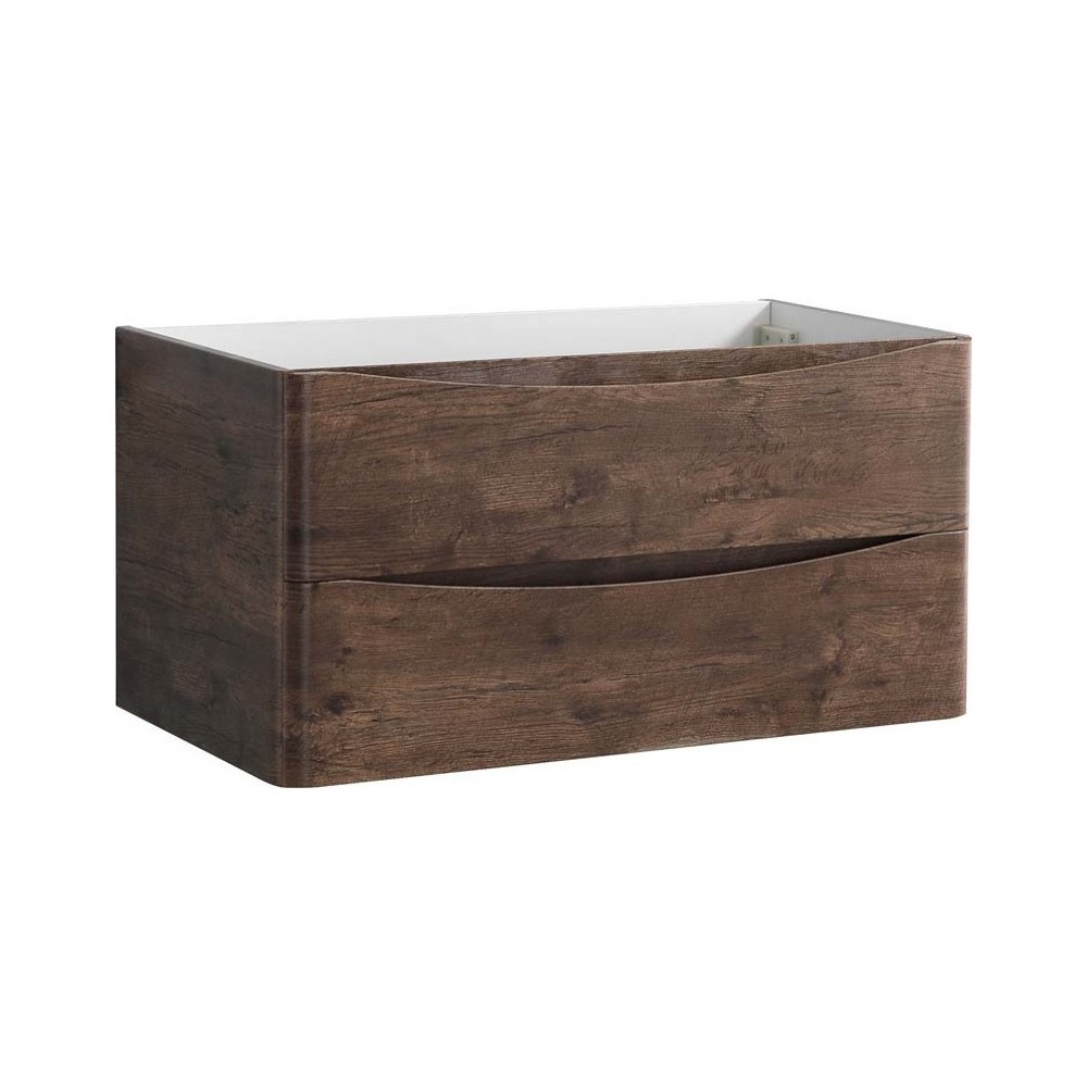 Fresca Tuscany 36" Rosewood Wall Hung Modern Bathroom Cabinet