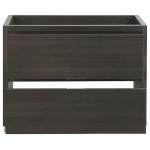 Fresca Valencia 40" Gray Oak Free Standing Modern Bathroom Cabinet
