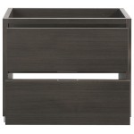 Fresca Valencia 36" Gray Oak Free Standing Modern Bathroom Cabinet