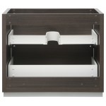 Fresca Valencia 36" Gray Oak Free Standing Modern Bathroom Cabinet