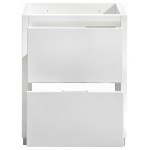 Fresca Valencia 24" Glossy White Free Standing Modern Bathroom Cabinet