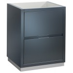 Fresca Valencia 24" Dark Slate Gray Free Standing Modern Bathroom Cabinet