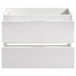 Fresca Valencia 30" Glossy White Wall Hung Modern Bathroom Cabinet