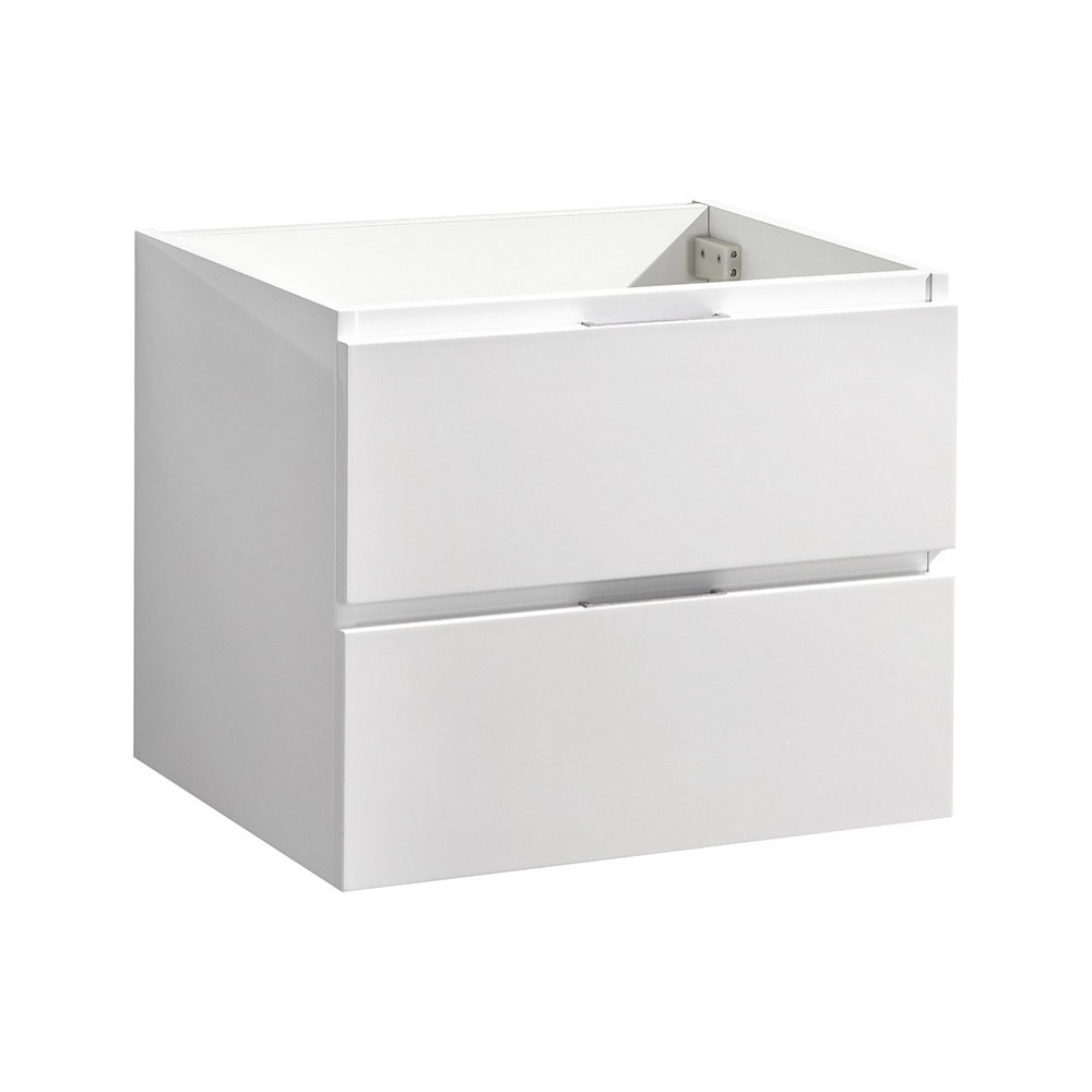 Fresca Valencia 24" Glossy White Wall Hung Modern Bathroom Cabinet