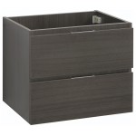 Fresca Valencia 24" Gray Oak Wall Hung Modern Bathroom Cabinet