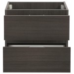 Fresca Valencia 24" Gray Oak Wall Hung Modern Bathroom Cabinet